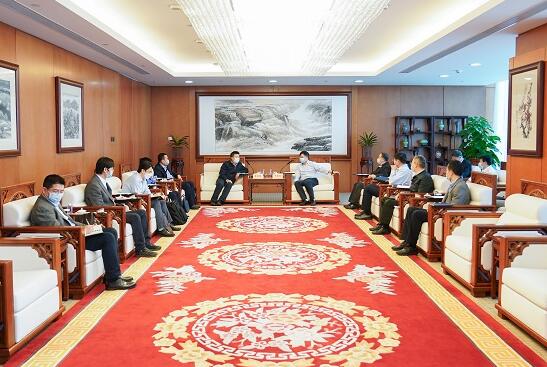 華能集團有限公司總經理、黨組副書記鄧建玲會見電力規(guī)劃設計總院院長杜忠明