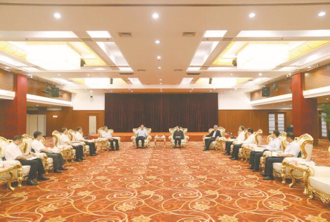 河南省委書記王國生、省長尹弘會見國家電網(wǎng)董事長、黨組書記毛偉明