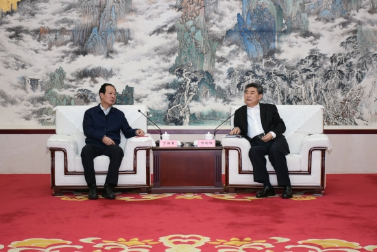 丁焰章拜會(huì)安徽省委常委、常務(wù)副省長(zhǎng)鄧向陽(yáng)