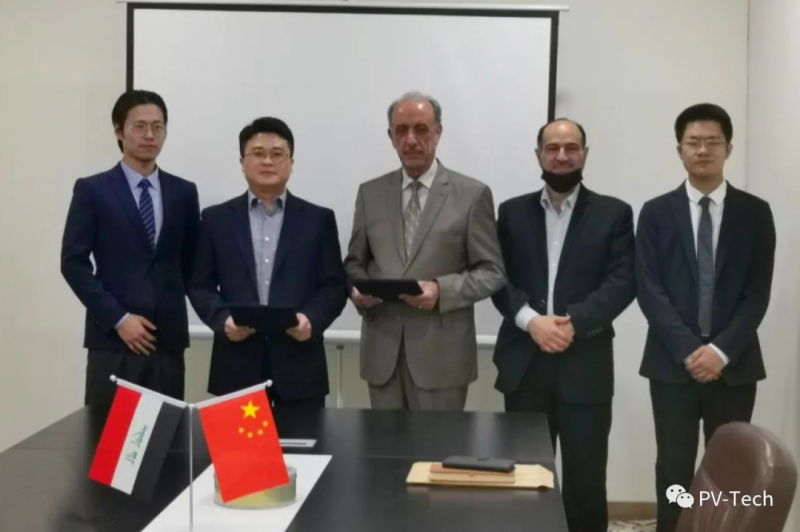 中國(guó)能建與伊拉克、越南簽署355MW光伏項(xiàng)目