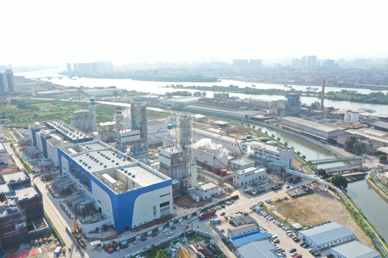 東莞中堂燃氣熱電聯(lián)產(chǎn)二期工程2號機組汽機、燃機并網(wǎng)發(fā)電