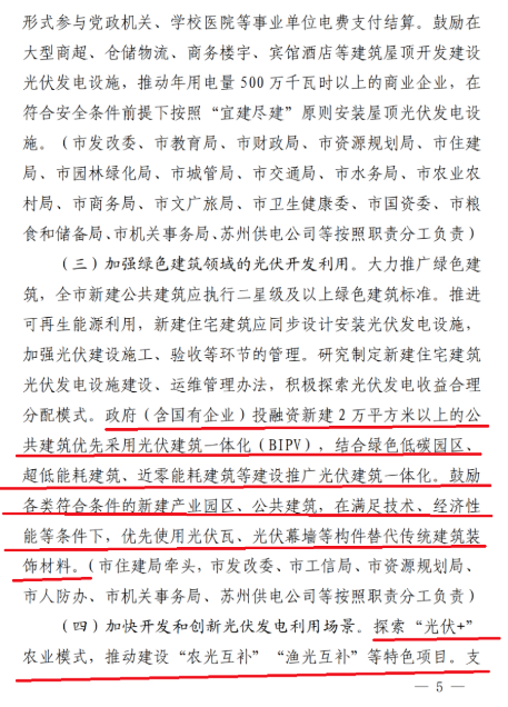 蘇州：國企廠房100%安裝分布式光伏！