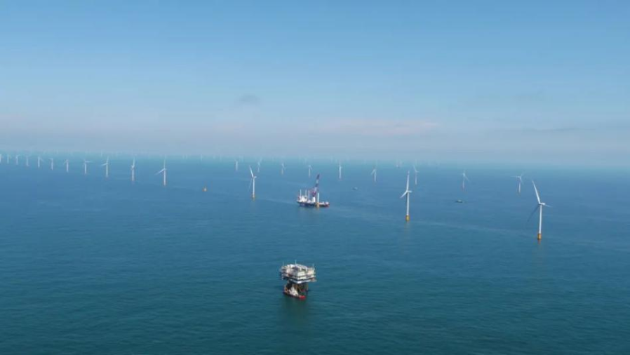 江蘇如東H6、H10兩座海上風(fēng)電場迎來全機(jī)組全容量并網(wǎng)后首次滿發(fā)