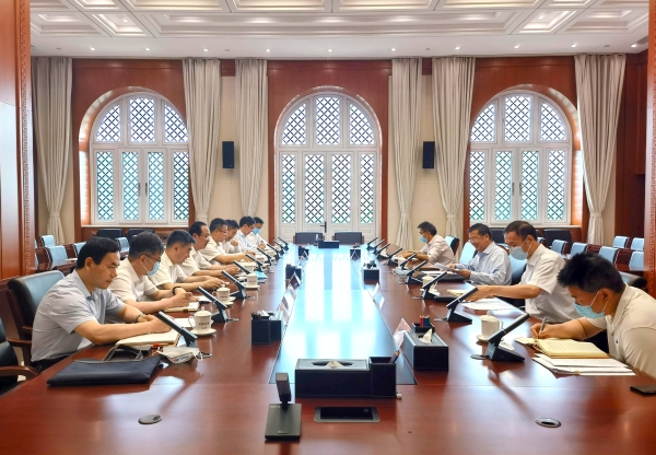 丁焰章拜訪國家能源局黨組書記、局長章建華
