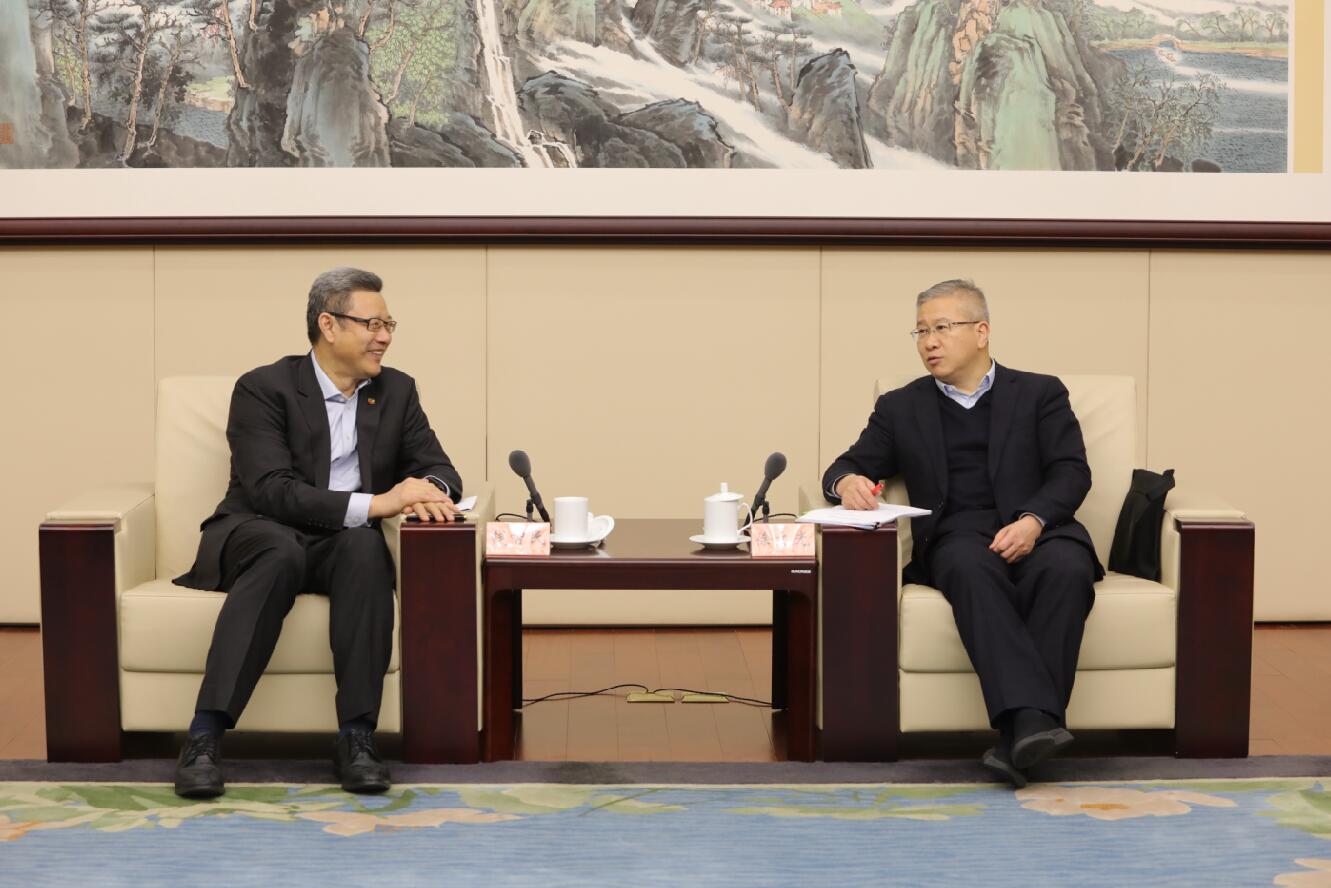 國家電投黨組書記、董事長錢智民拜會浙江省委常委、常務(wù)副省長徐文光