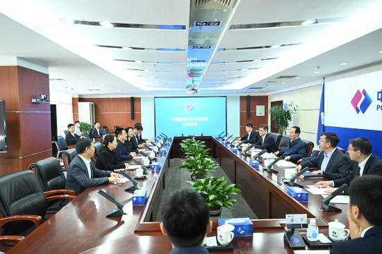中國(guó)電建黨委書記、董事長(zhǎng)丁焰章會(huì)見蘇州高新區(qū)黨工委書記毛偉