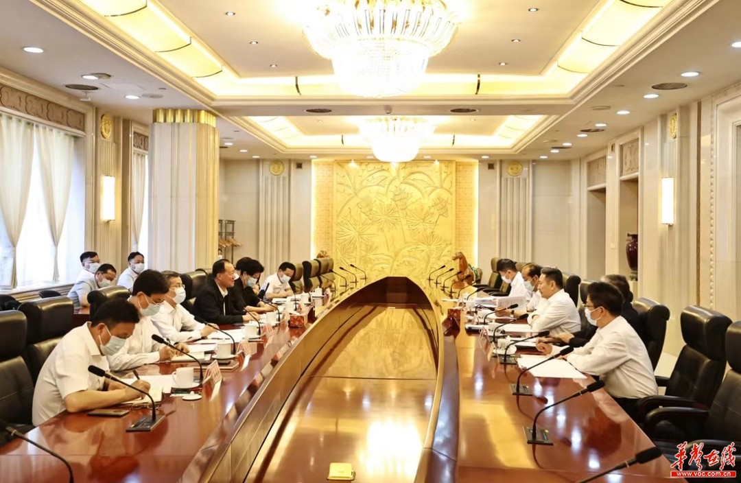 湖南省政府在京與交通運輸部、國家能源局、中國中車舉行工作會談