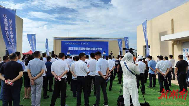 總用時不到90天，一座儲能電站在新灣鎮(zhèn)拔地而起
