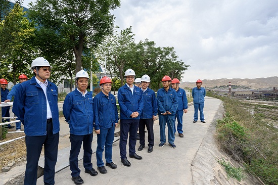 華能集團總經(jīng)理、黨組副書記鄧建玲到蘭州熱電公司調(diào)研