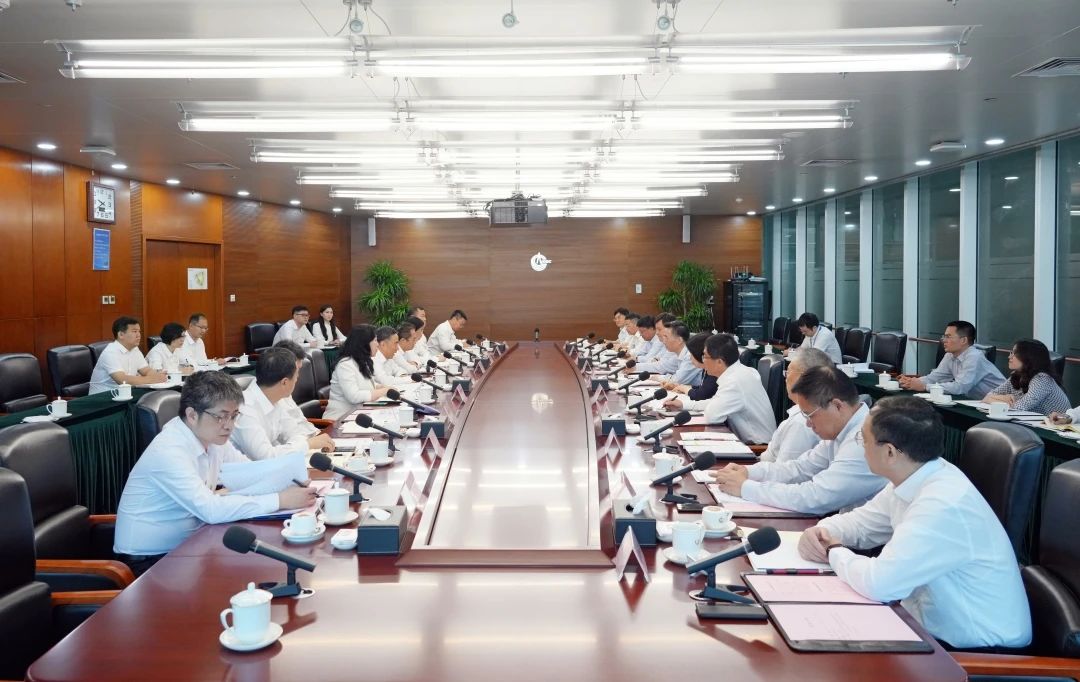 中國能建黨委書記、董事長宋海良與中國海油黨組書記、董事長汪東進(jìn)會談