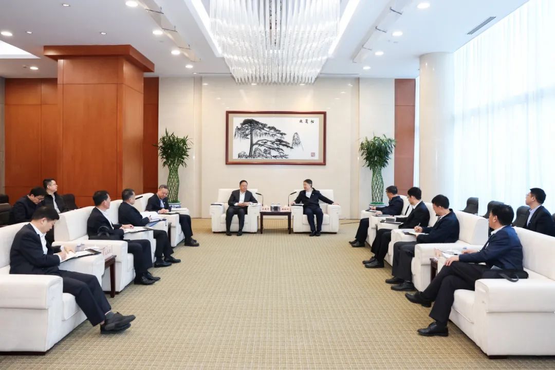 華能集團(tuán)黨組書記、董事長溫樞剛會見中國鐵建黨委書記、董事長汪建平