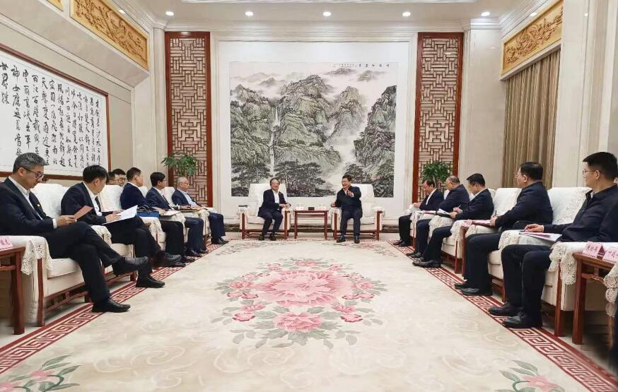 吳云拜會(huì)湖北省政府副省長、黨組成員盛閱春