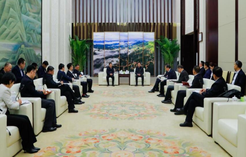 國家電投黨組書記、董事長劉明勝會見遼寧省委常委、沈陽市委書記王新偉