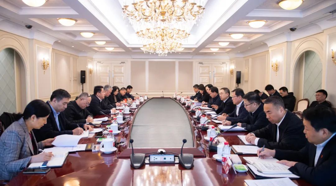 大唐集團(tuán)黨組書記、董事長(zhǎng)鄒磊與北京市副市長(zhǎng)高朋座談交流