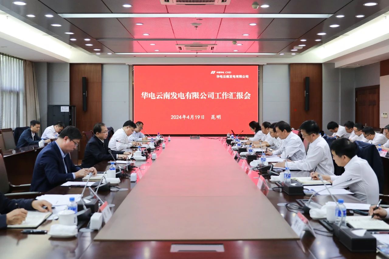 華電黨組書記、董事長江毅赴華電云南區(qū)域調研