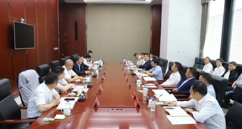 中國(guó)電建黨委常委、副總經(jīng)理劉源源與晉能控股集團(tuán)黨委書記、董事長(zhǎng)李國(guó)彪舉行會(huì)談