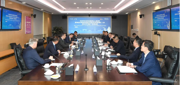 中國廣核集團楊長利、高立剛會見法國電力集團董事長呂克·雷蒙