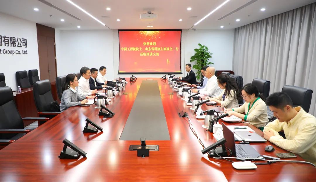中國電氣裝備黨委書記、董事長李洪鳳會見中國工程院院士、山東省科協(xié)主席凌文