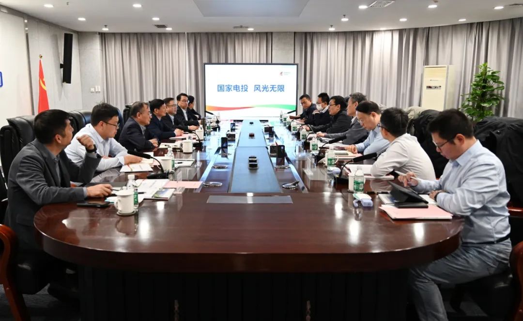 黃河水電公司黨委書記、董事長姚小彥會見國核電力院黨委書記、董事長李啟釗