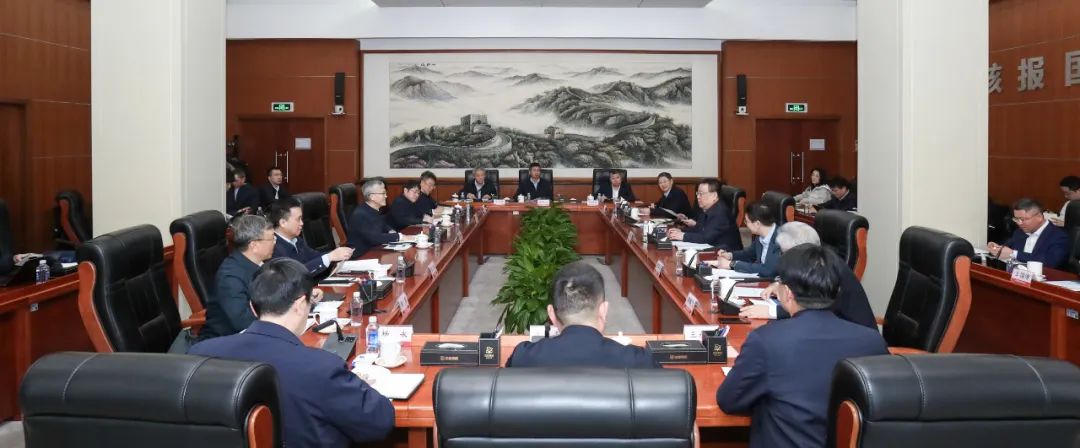 中核集團(tuán)會(huì)見東方電氣集團(tuán)總經(jīng)理、黨組副書記張彥軍一行