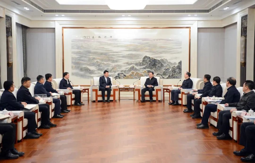 大唐集團黨組書記呂軍、總經(jīng)理張傳江拜會遼寧省委書記郝鵬、省長李樂成