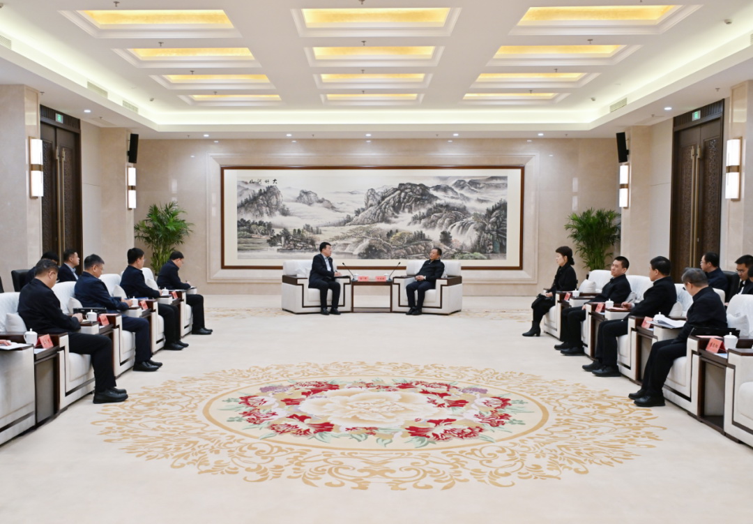 大唐集團(tuán)董事長(zhǎng)呂軍、總經(jīng)理張傳江拜會(huì)內(nèi)蒙古