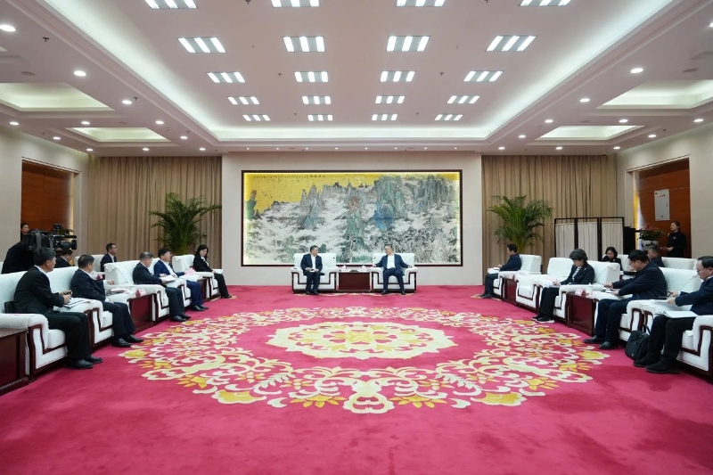 中國(guó)能建黨委書(shū)記、董事長(zhǎng)宋海良拜會(huì)安徽省委