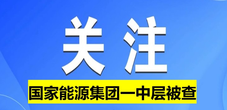 國(guó)家能源集團(tuán)一中層被查！